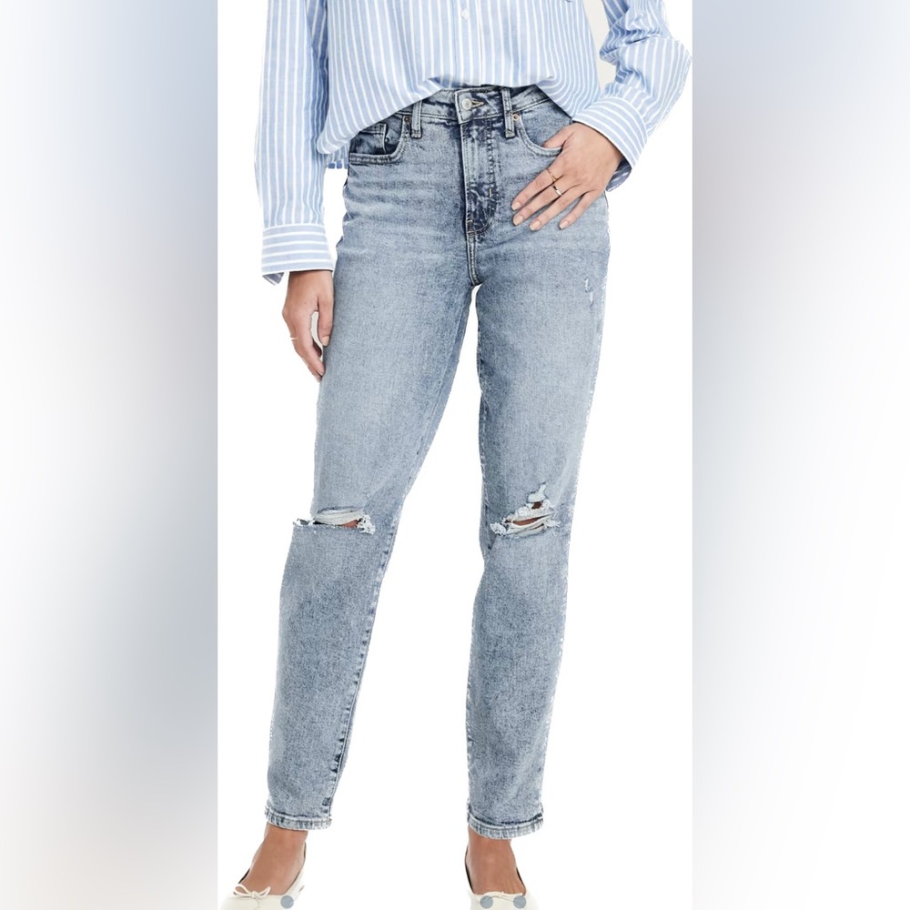Old Navy High-Rise O.G. Straight Ankle Jeans Size 14 NWT